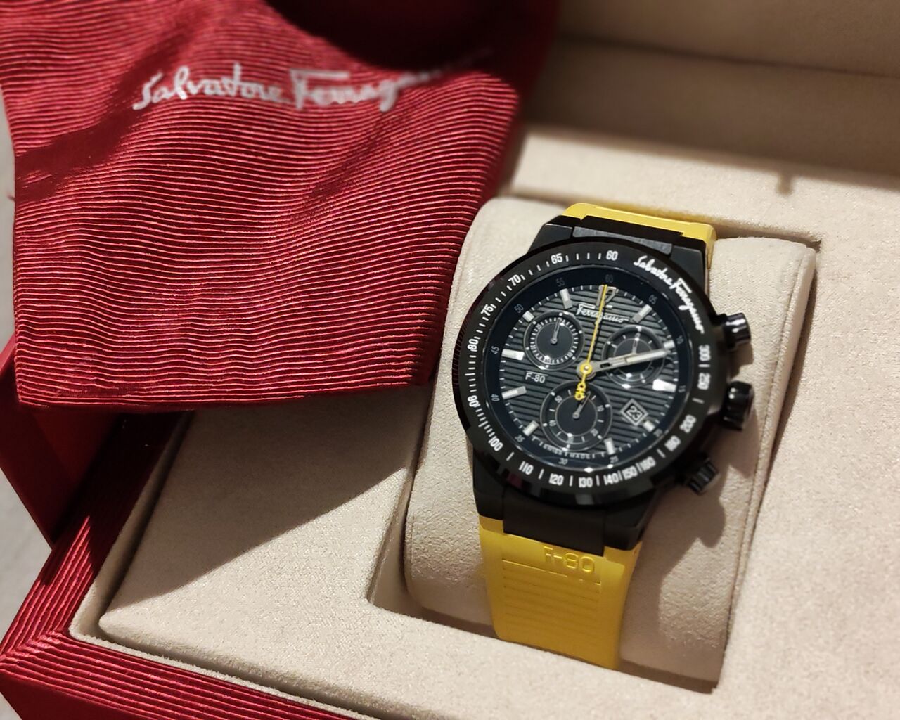 Jeddah, Watches, SAR 1400,  Ferragamo F80 Chronograph Original