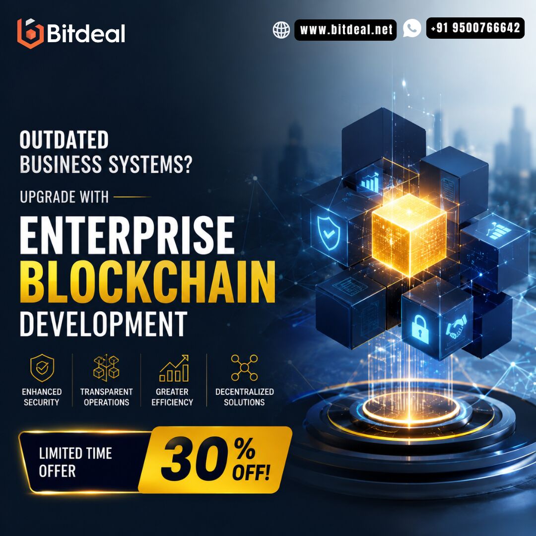 Dubai, Business, Outdated Business Systems? Upgrade With Enterprise Blockchain Development &ndash; 30% OFF!