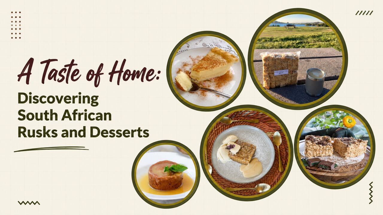New York, Food, A Taste Of Home: Discovering South African Rusks And Desserts