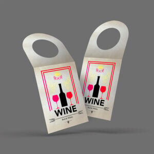 Los Angeles, Printing, Print Custom Bottle Neck Akuafoil Hang Tags From PrintMagic