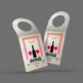 Print Custom Bottle Neck Akuafoil Hang Tags From PrintMagic
