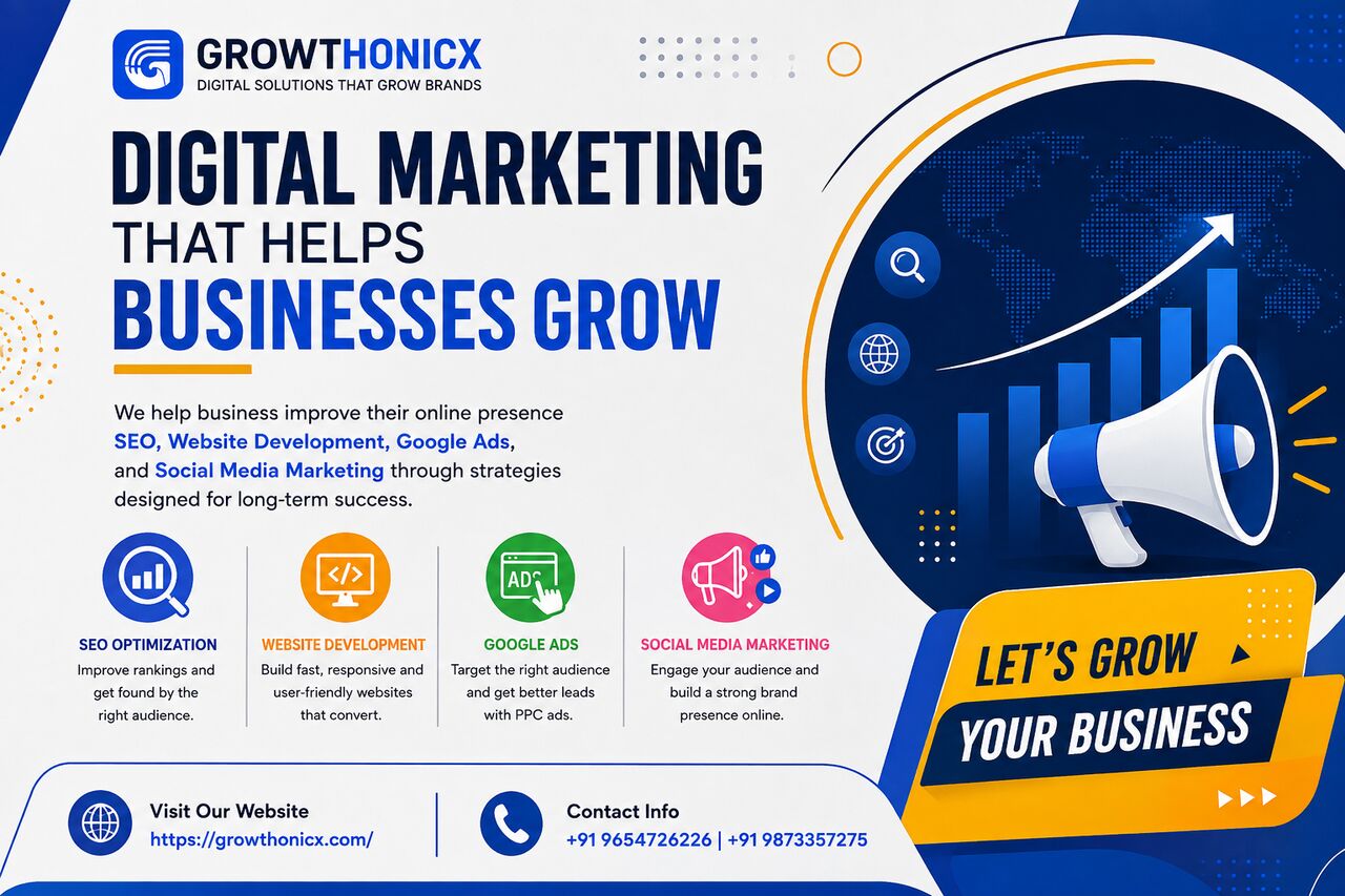 New Delhi, Business, Digital Marketing & Graphic Design Services In Jhilmil Colony