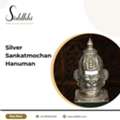 INR 208120, Buy Silver Sankatmochan Hanuman Ji Idol For Home Temple