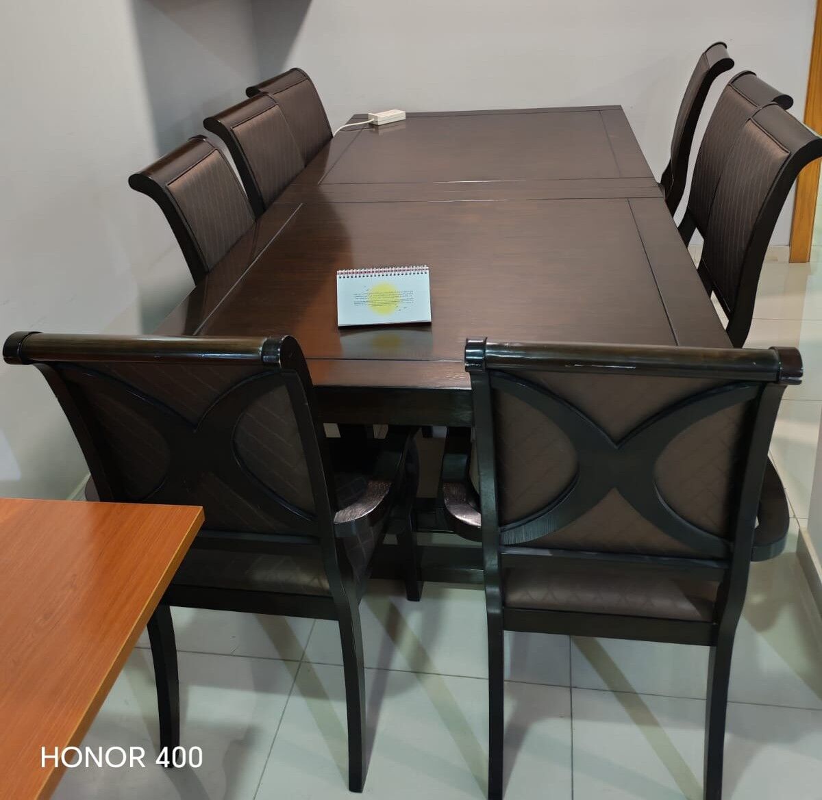 Al Malaz, Furniture, SAR 1500,  Furniture - 8-seater Dining Table For Sale &ndash; Good Condition &ndash; Sar 1,500