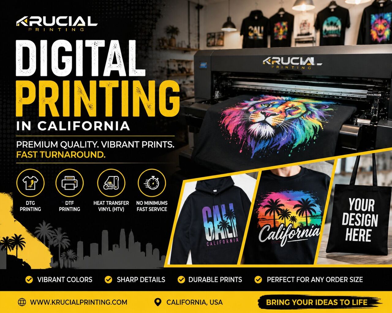 New York, Printing, Digital Printing In California
