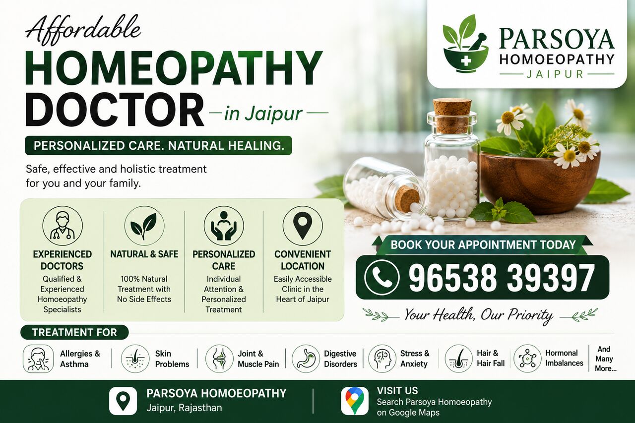Jaipur, Food Delivery, Affordable Homeopathy Doctor In Jaipur &ndash; Parsoya Homoeopathy