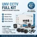BHD 42,  Brand New CCTV System Full Kit 4 Channel DVR BoxPack With 4 Cameras + 20 Meters X 4 Cables
