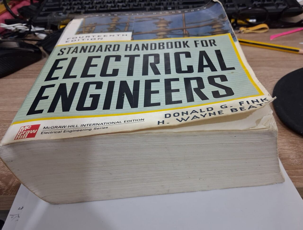 Jeddah, Books, SAR 150,  Standard Handbook For Electrical Engineers