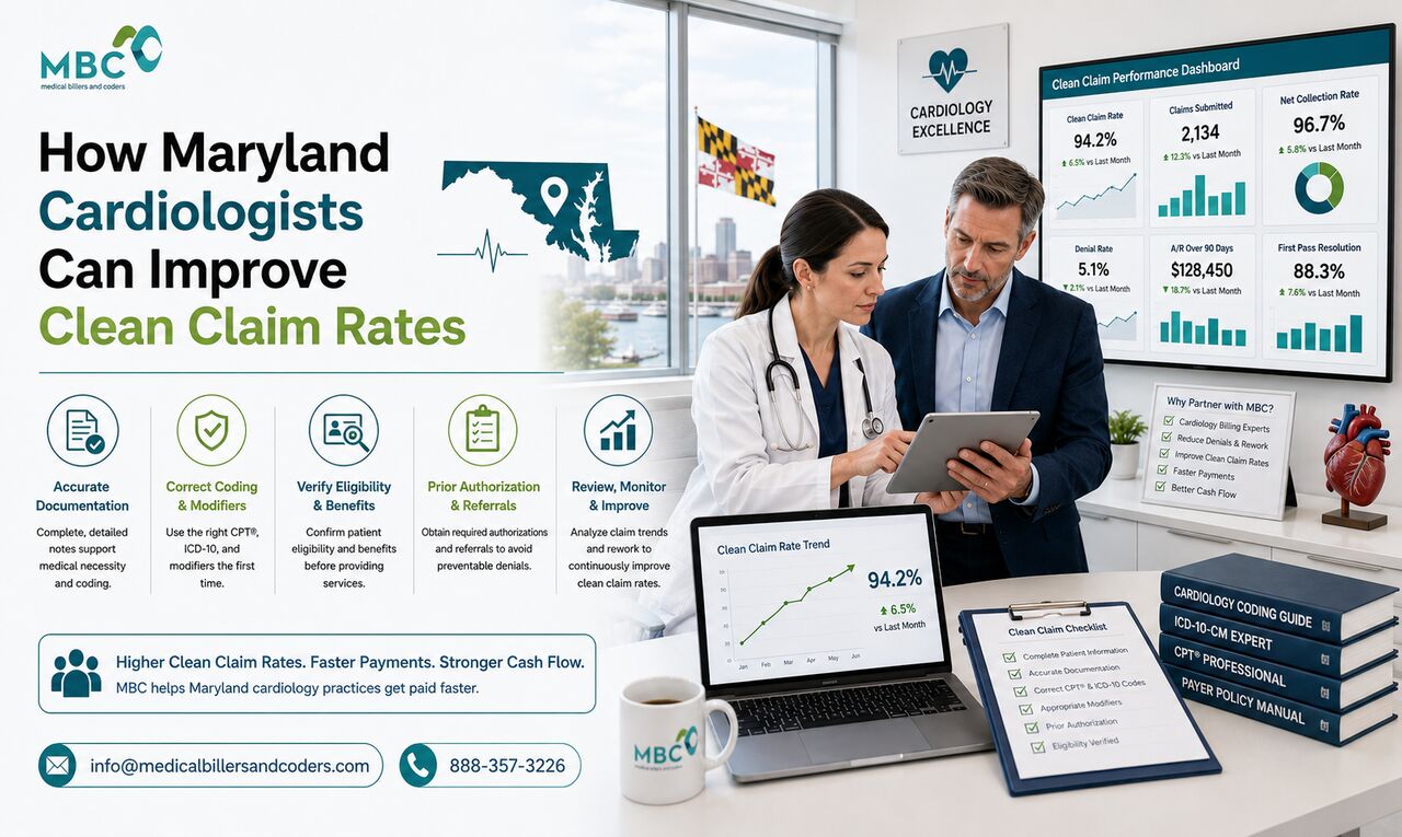 New York, Legal, How Maryland Cardiologists Can Improve Clean Claim Rates