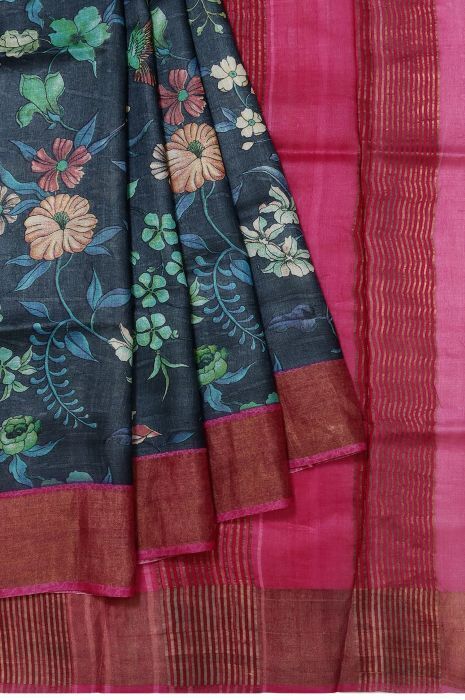 Visakhapatnam, Clothing & Accessories, Chic Black Grey Saree Collection | Mavuris