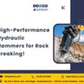 Boost Job-Site Productivity With A High-Performance Hydraulic Hammer