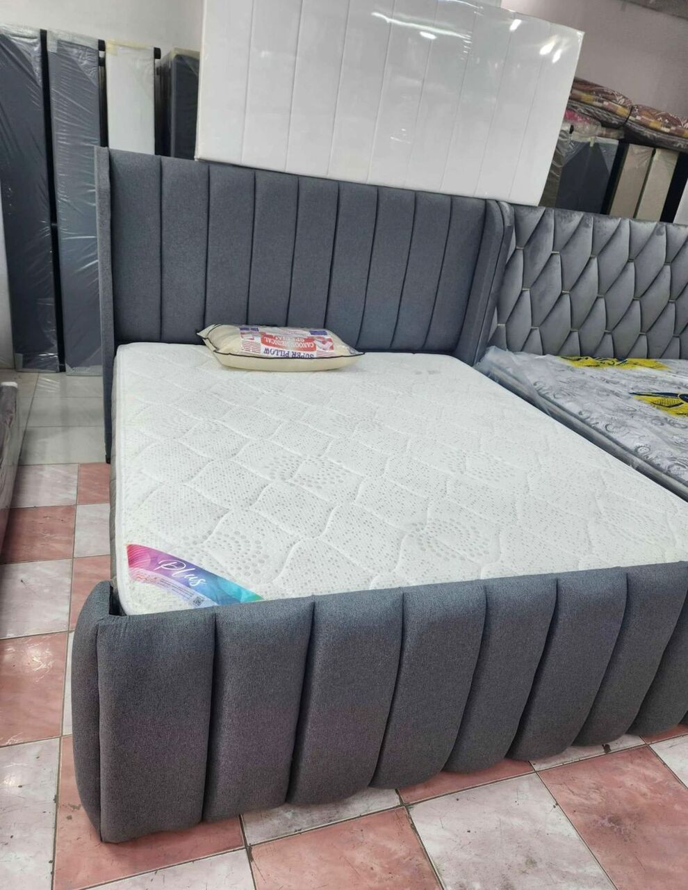 Jeddah, Furniture, SAR 2,  NEW MODERN QUALITY DOUBLE BED FRAME AVAILABLE