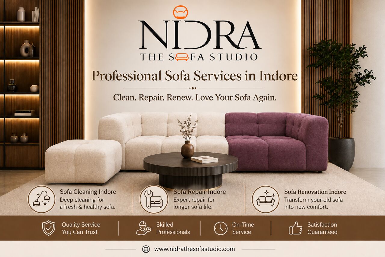 Indore, Cleaning, Professional Sofa Cleaning Service For Homes In Indore