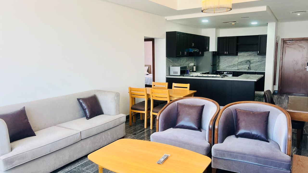 Al Seef, Apartments, Flats, Houses & Villas, BHD 450/month,  Furnished,  1 BR,  Apartment In Seef With Stunning Sea View