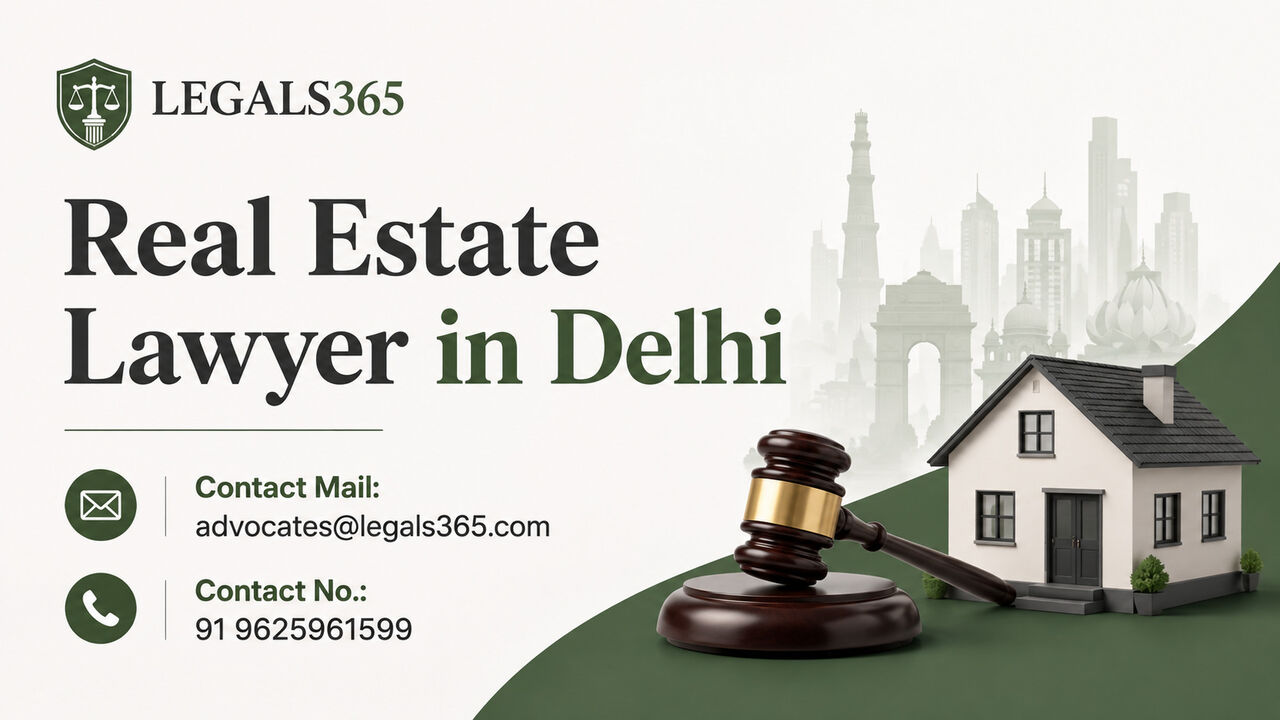 New Delhi, Legal, Why Choose A Real Estate Lawyer In Delhi For Property Matters?