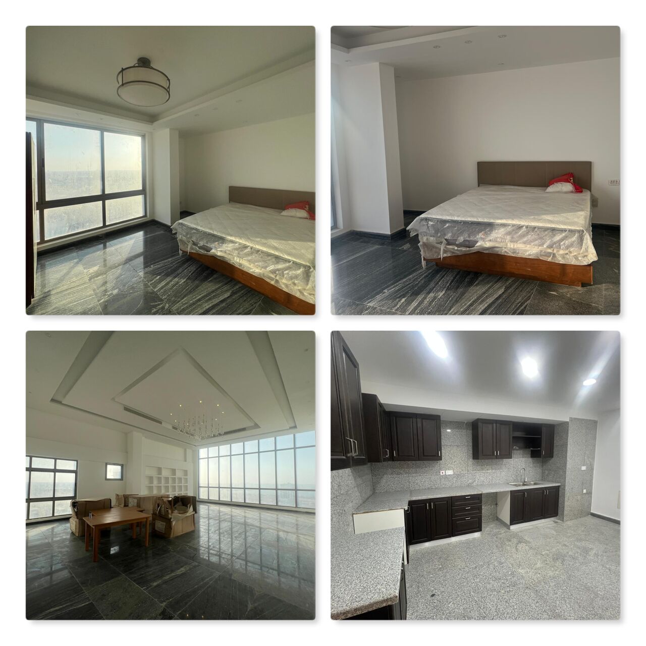 Al Seef, Apartments, Flats, Houses & Villas, BHD 750/month,  Furnished,  2 BR,  Luxury Brand-New Penthouse In Seef | Double-Height Ceiling | Stunning Sea View