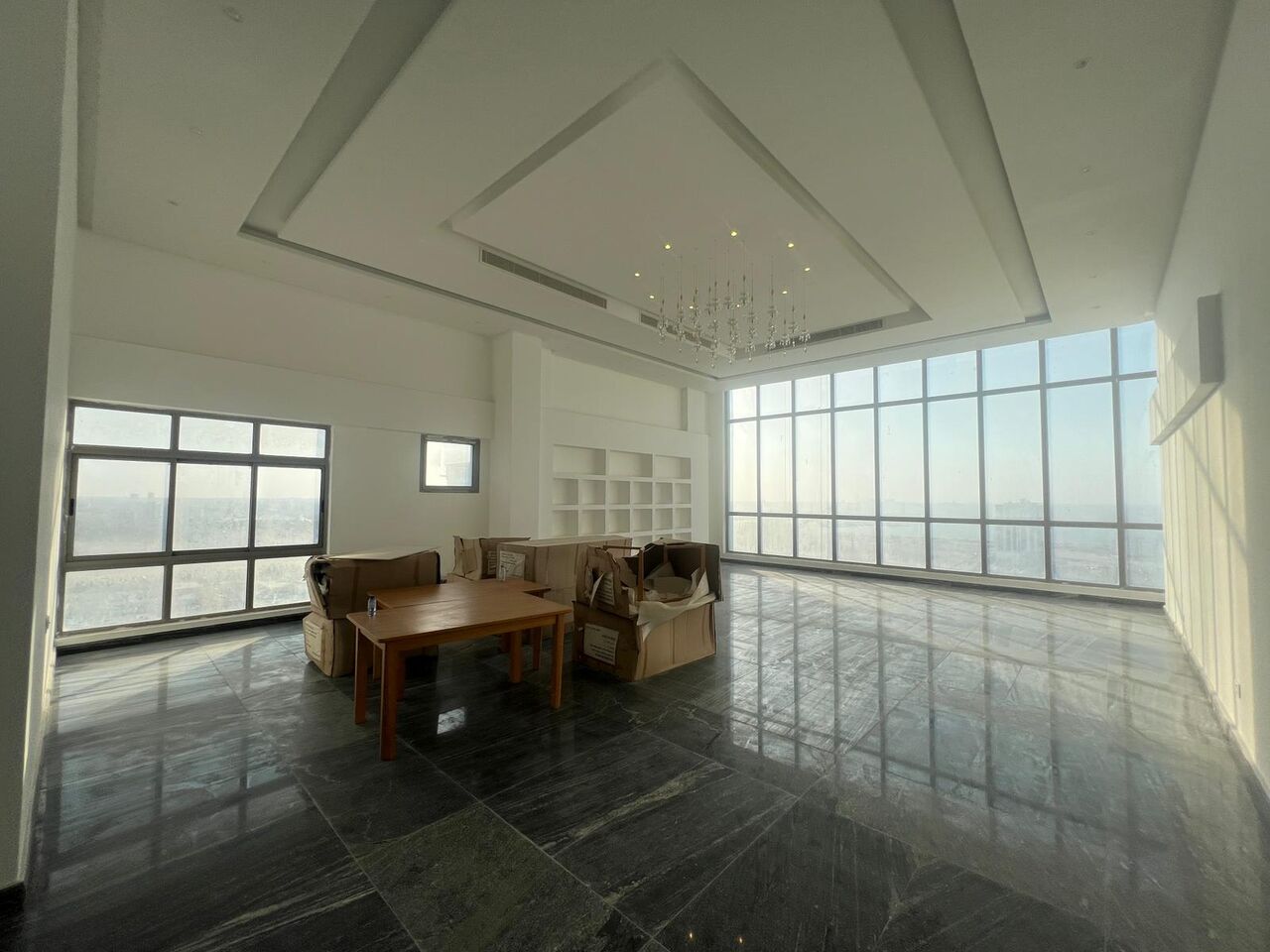 Al Seef, Apartments, Flats, Houses & Villas, BHD 750/month,  Furnished,  2 BR,  Luxury Brand-New Penthouse In Seef | Double-Height Ceiling | Stunning Sea View