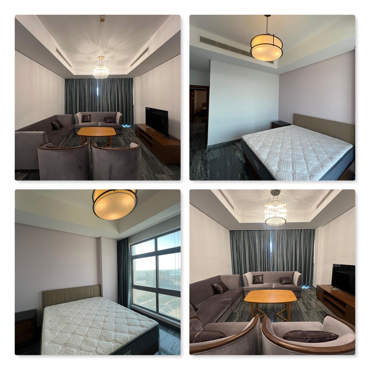 Al Seef, Apartments, Flats, Houses & Villas, BHD 450/month,  Furnished,  2 BR,  Move-In Ready Luxury  Sea View Apartment In Seef