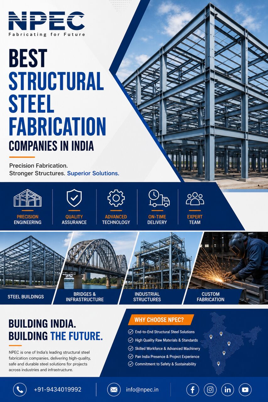 Kolkata, Construction, Best Structural Steel Fabrication Companies In India