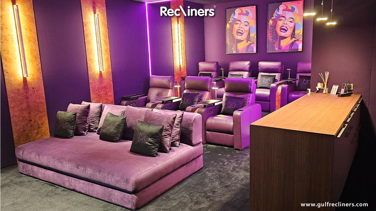 Dubai, Furniture, Premium Home Theater Recliner Chair In Dubai | Gulf Recliners &ndash; Luxury Cinema Seating UAE