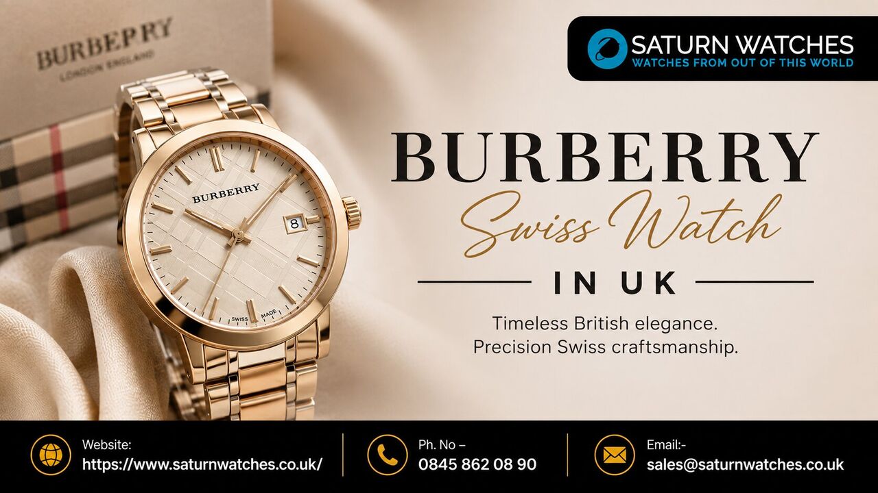 Cardiff, Watches, GBP 165,  Burberry Black Leather Watch In UK