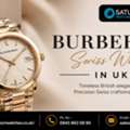 GBP 165,  Burberry Black Leather Watch In UK
