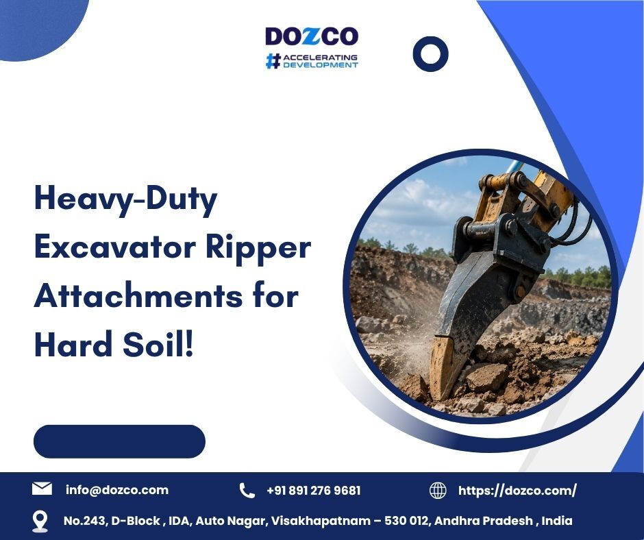 Visakhapatnam, Construction, High-Performance Excavator Ripper Attachments For Demanding Projects