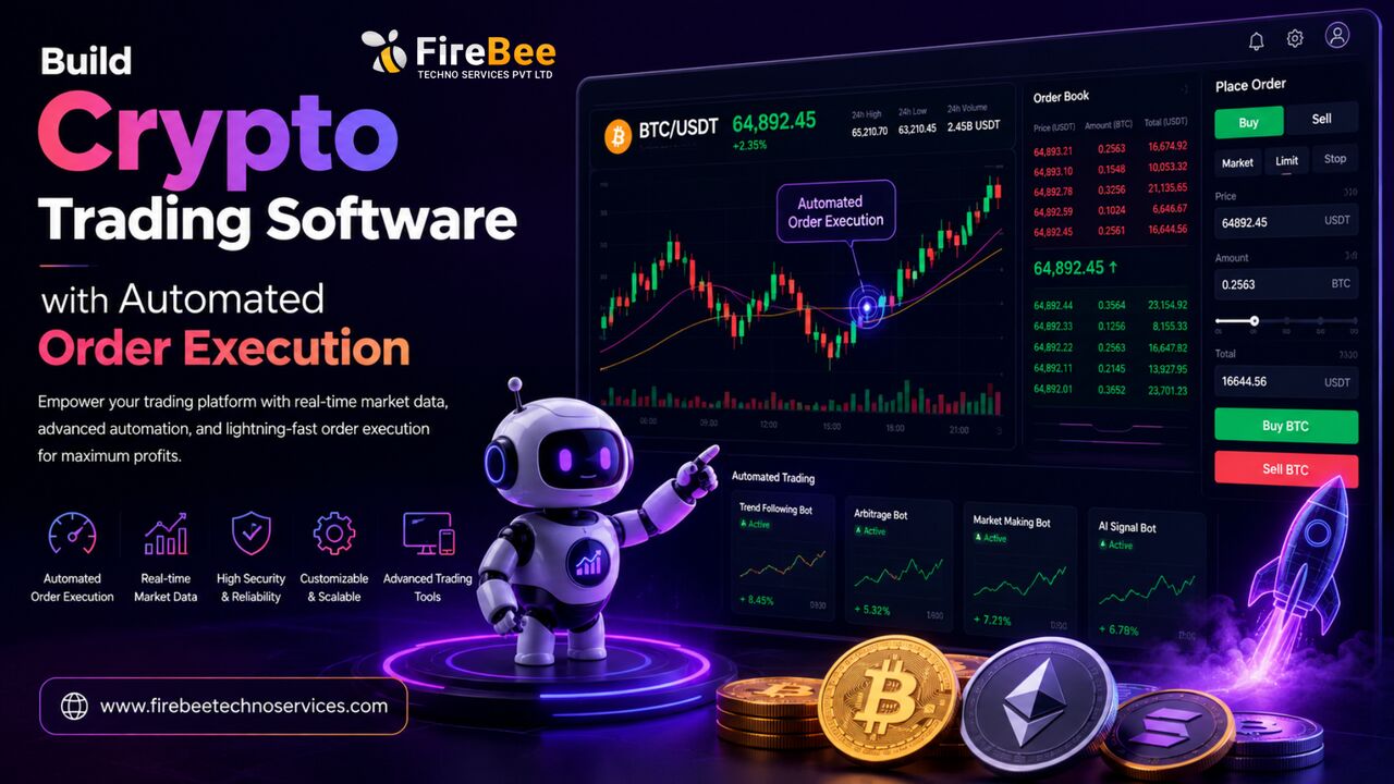 Kabul, Software Development, Build Crypto Trading Software With Automated Order Execution