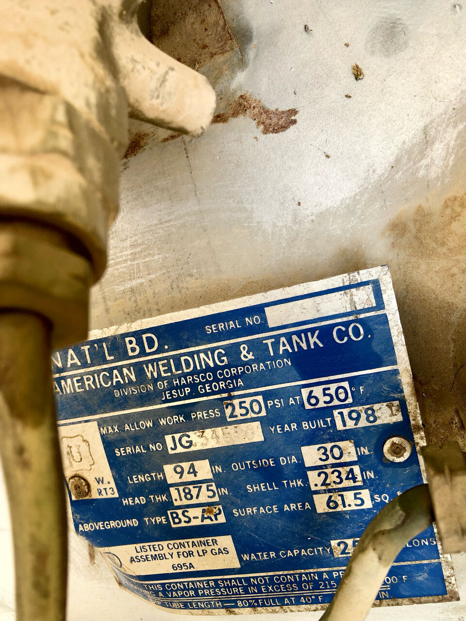 Riyadh, Household Items, SAR 1500,  1 Ton Gas Tank Anerican For Sale