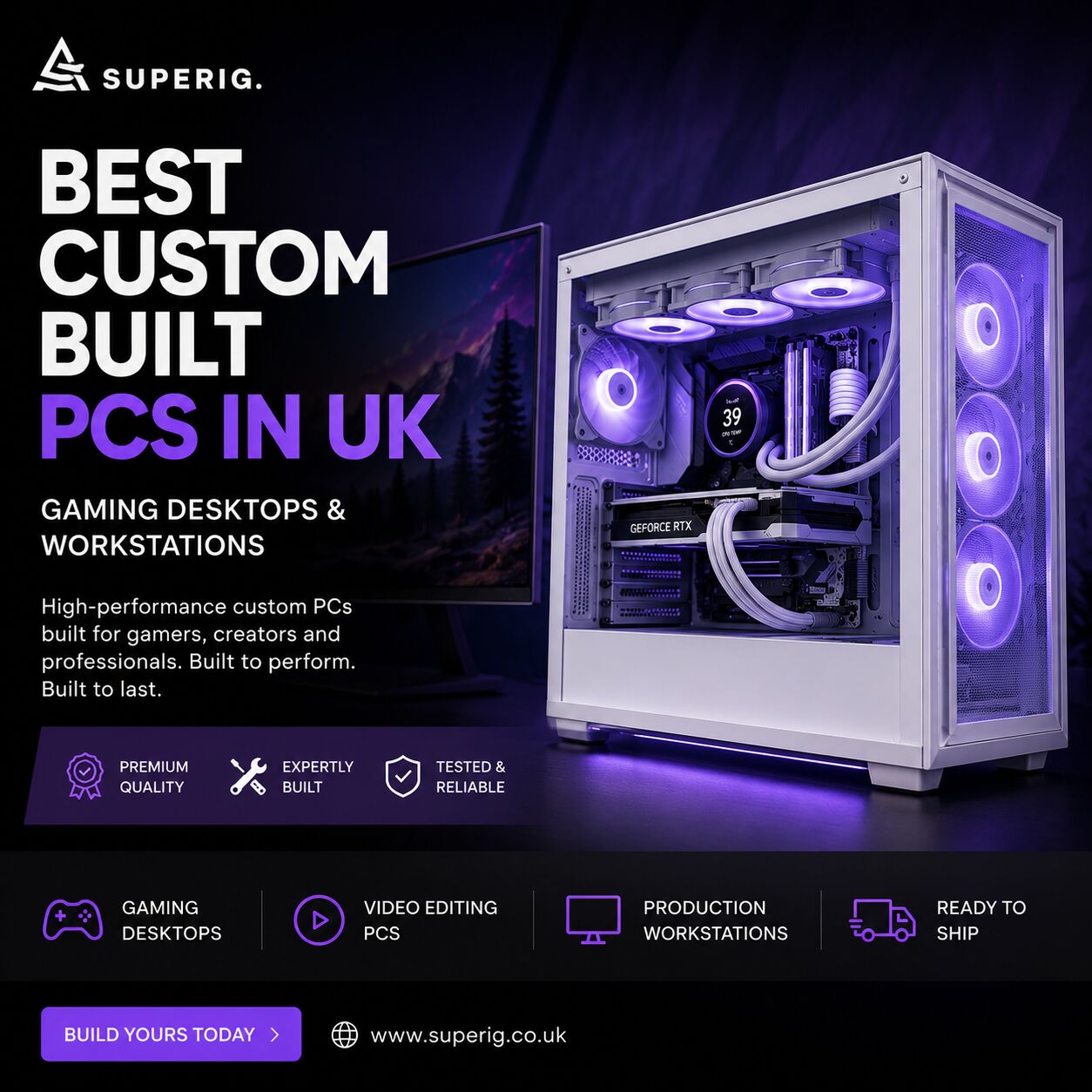 London, Computers, GBP 3,  Best Custom Built PCs In UK &ndash; Gaming Desktops & Workstations