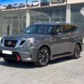 BHD 8400,  Nissan Patrol Platinum,  2017,  Automatic,  43950 KM,   U.A.E  (Grey)