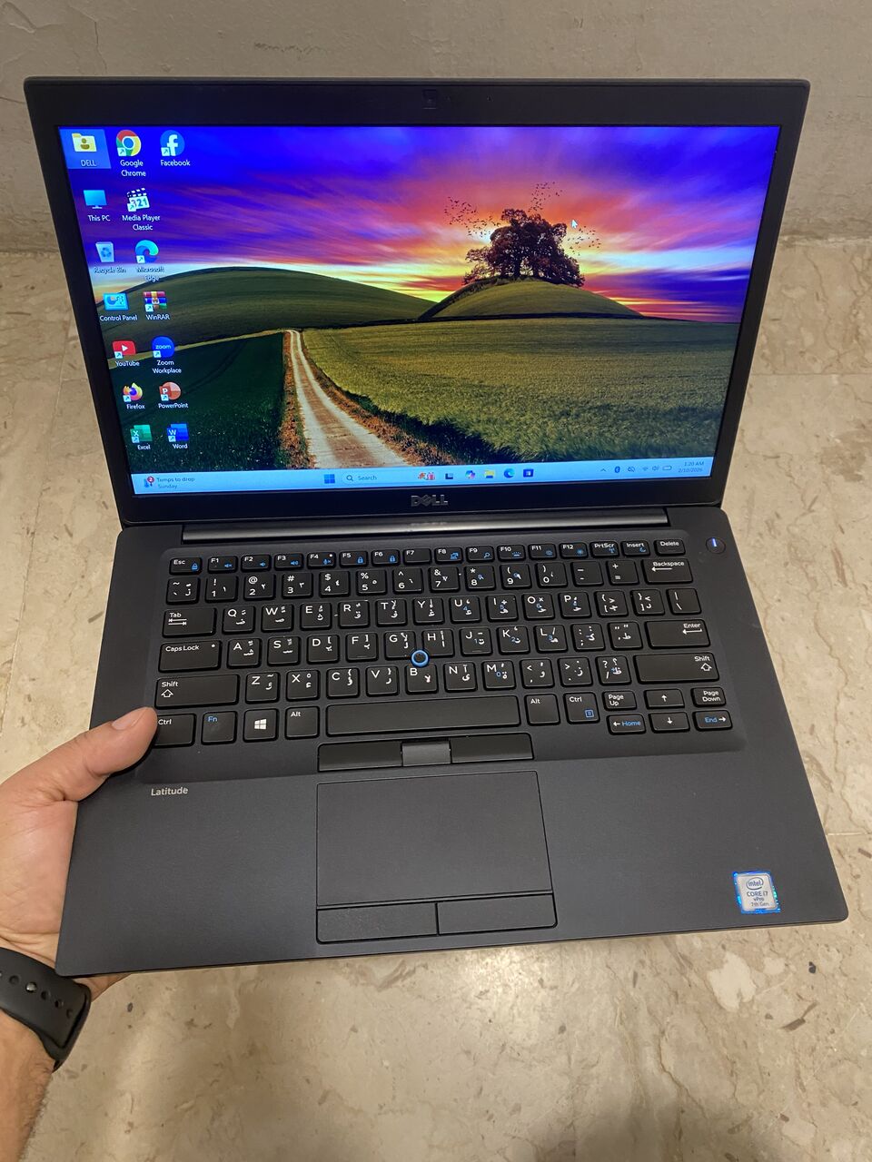 Riyadh, Computers, SAR 700,  Dell I7-8GB-256GB-14&rdquo;Screen-Original Charger