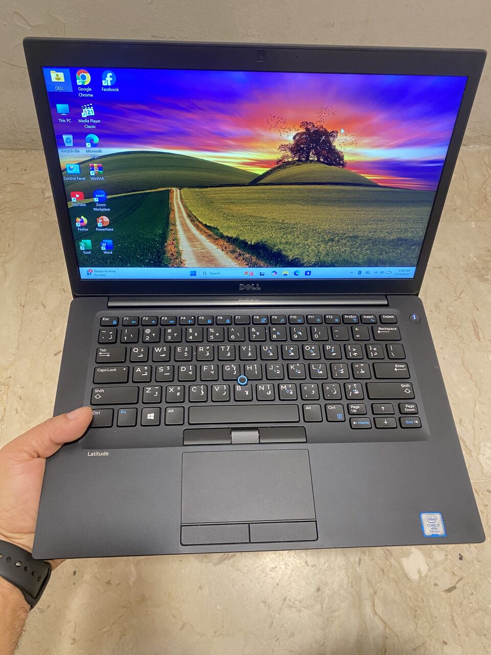 Riyadh, Computers, SAR 700,  Dell I7-8GB-256GB-14&rdquo;Screen-Original Charger