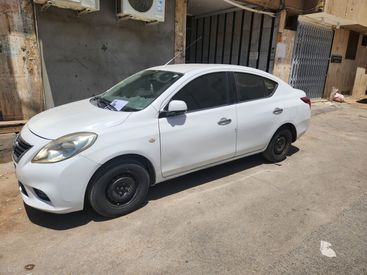 Jizan, Vehicles, Cars & Trucks , SAR 17000,  Nissan Sunny,  2013,  Automatic,  340 KM,   In Good Condition A/c Child New Fahas Insurerane Valid Just Buy And Drive