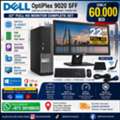 BHD 60,  DELL OptiPlex 9020 SFF | Core I5 4th Gen | 8GB RAM | 500GB HDD | 22" FHD Monitor Set |