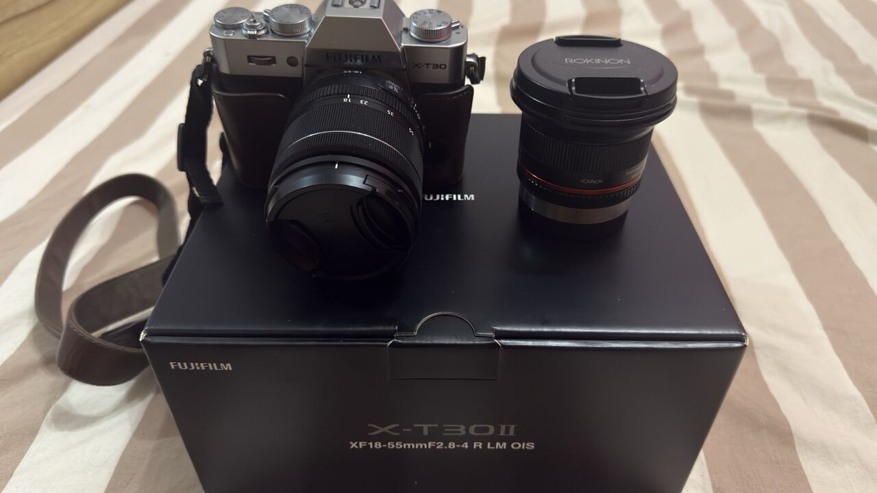 Riyadh, Electronics, SAR 4700,  Fujifilm X-T30 II Camera Kit + 2 Lenses + Accessories