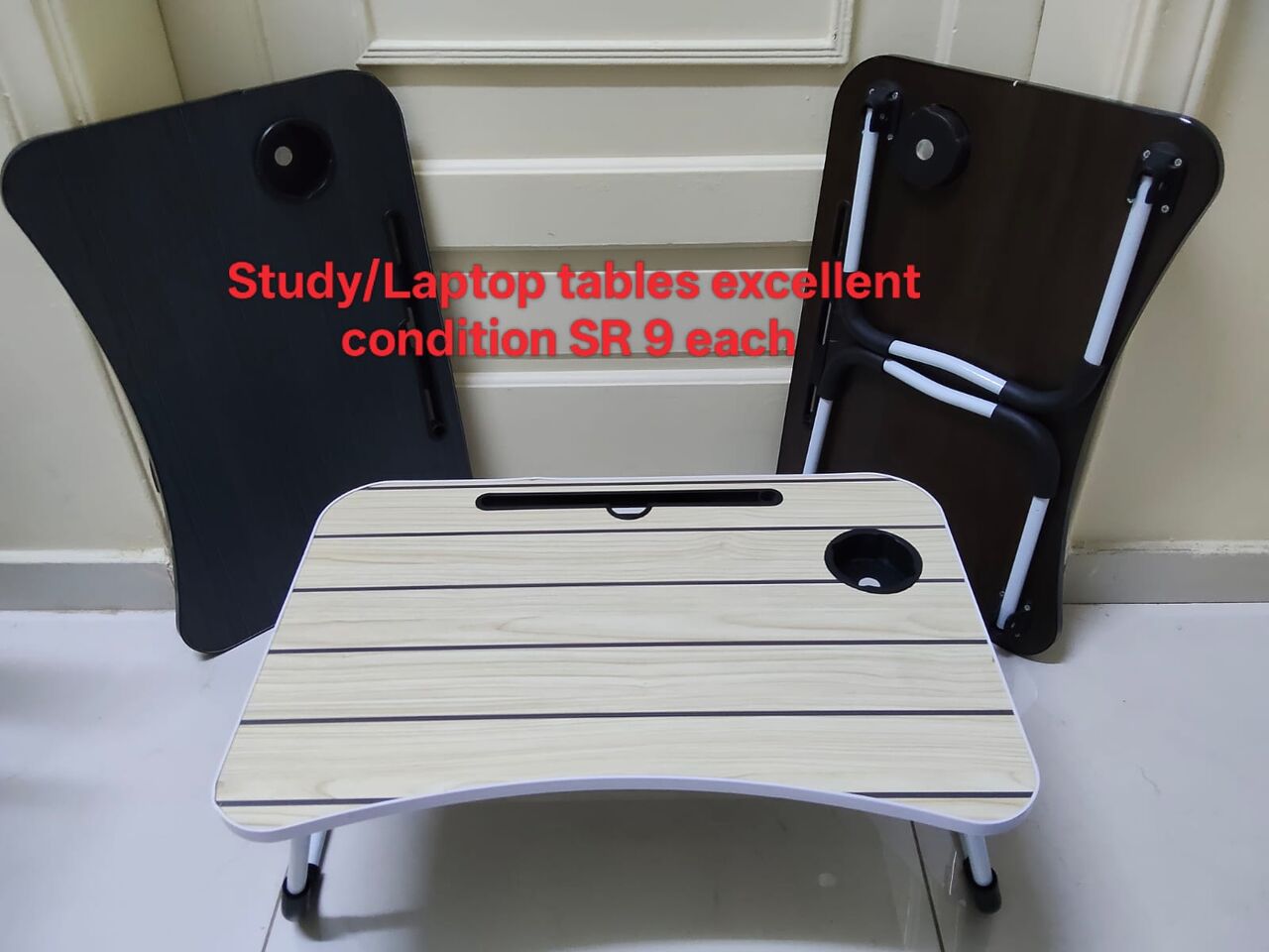 Jeddah, Furniture, SAR 9,  Study/Laptop Tables In Excellent Condition