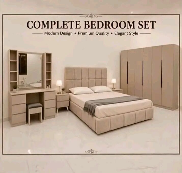 Jeddah, Furniture, SAR 3,  Premium New Stylish Bedroom Furniture Set
