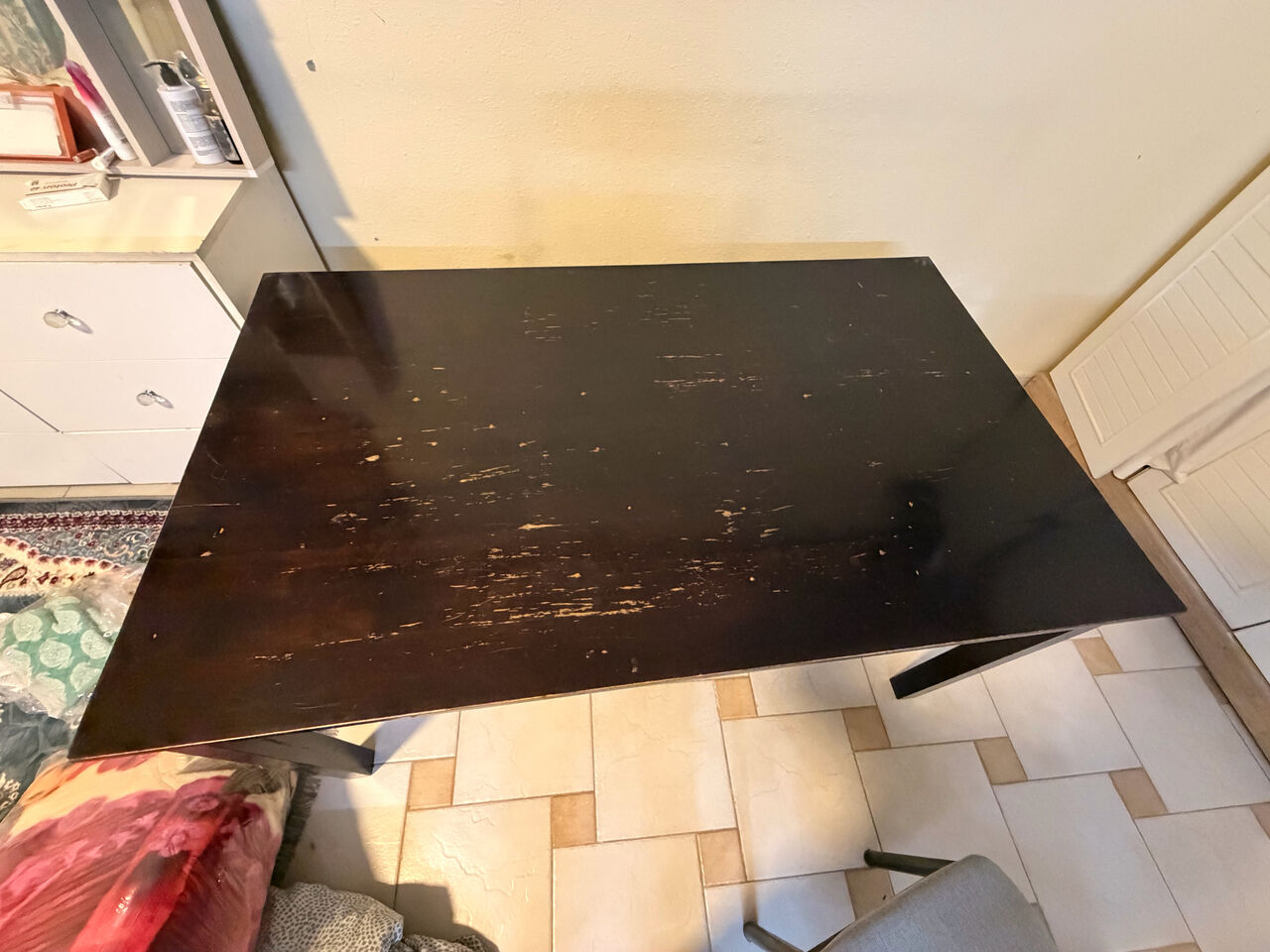 Riyadh, Furniture, SAR 250,  Ikea Dining Table 6seater With 4 Chair