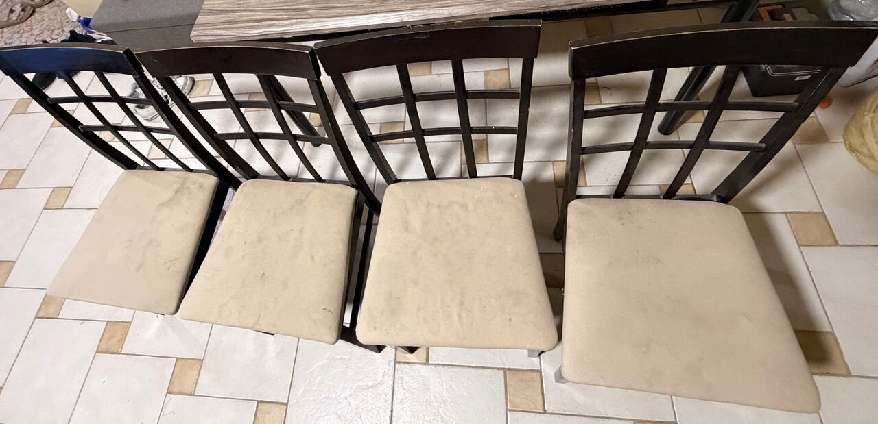Riyadh, Furniture, SAR 250,  Ikea Dining Table 6seater With 4 Chair