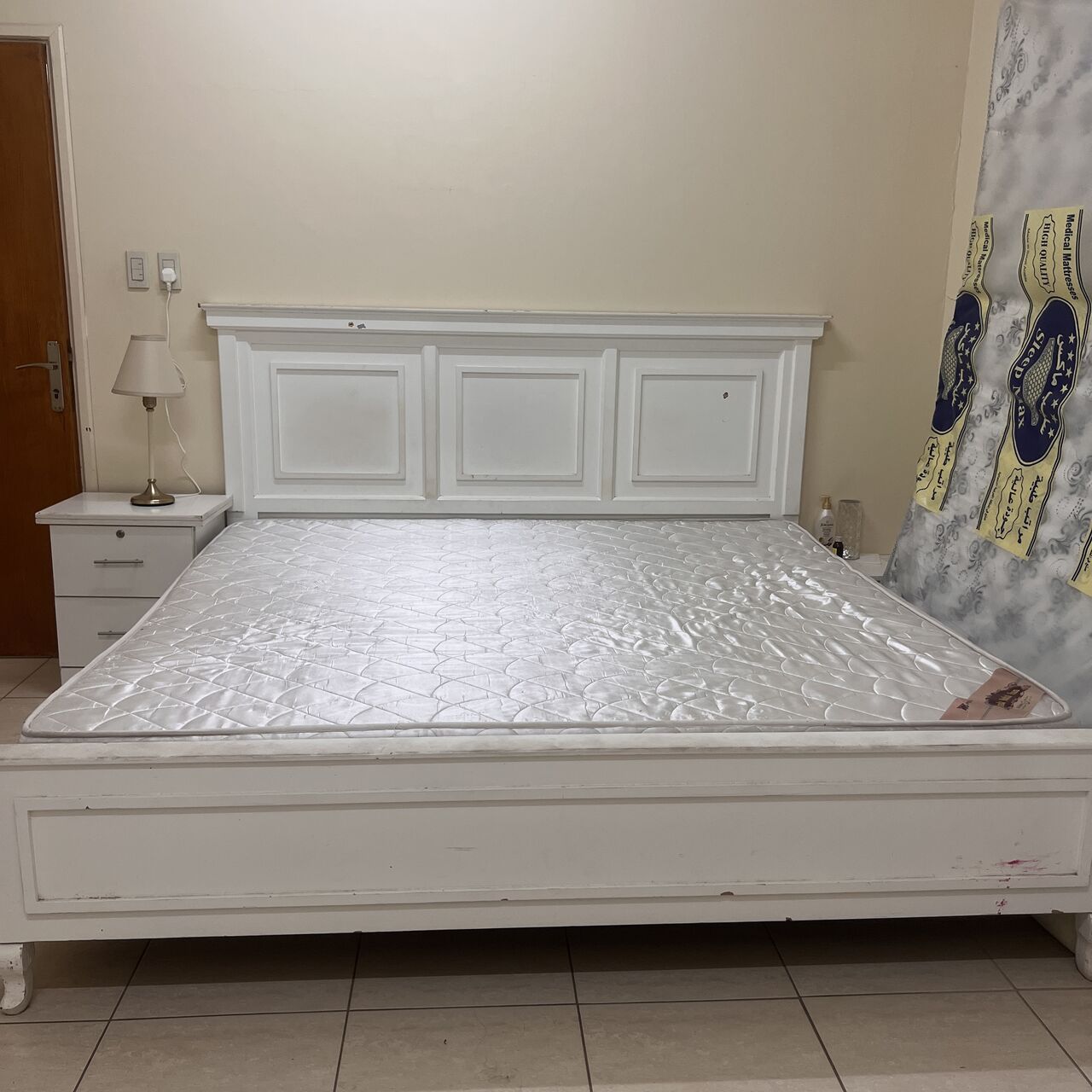 Jubail, Furniture, SAR 100,  Mattress / Bed King Size For Sale