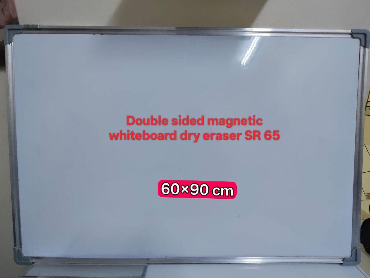 Jeddah, Books, SAR 60,  Double Sided Magnetic Whiteboard Dry Eraser