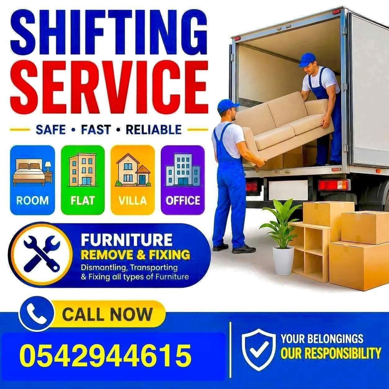 Jeddah, Household, MOVER AND PACKERS AVAILABLE FOR SHIFTING