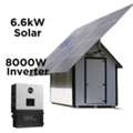 USD 25100,  Reliable Barn Solar Power System For Off-Grid Living