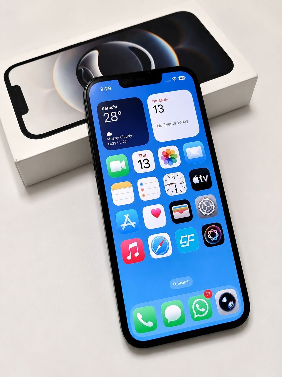 Khobar, Mobile Phones, SAR 1550,  Iphone 16e, Black 128GB