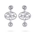 EUR 35,  Silver Earrings With Cubic Zirconia Stones | Anartxy CPE678