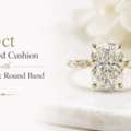 GBP 2450,  Premium 3ct Elongated Cushion Diamond , Modern Luxury & Elegance