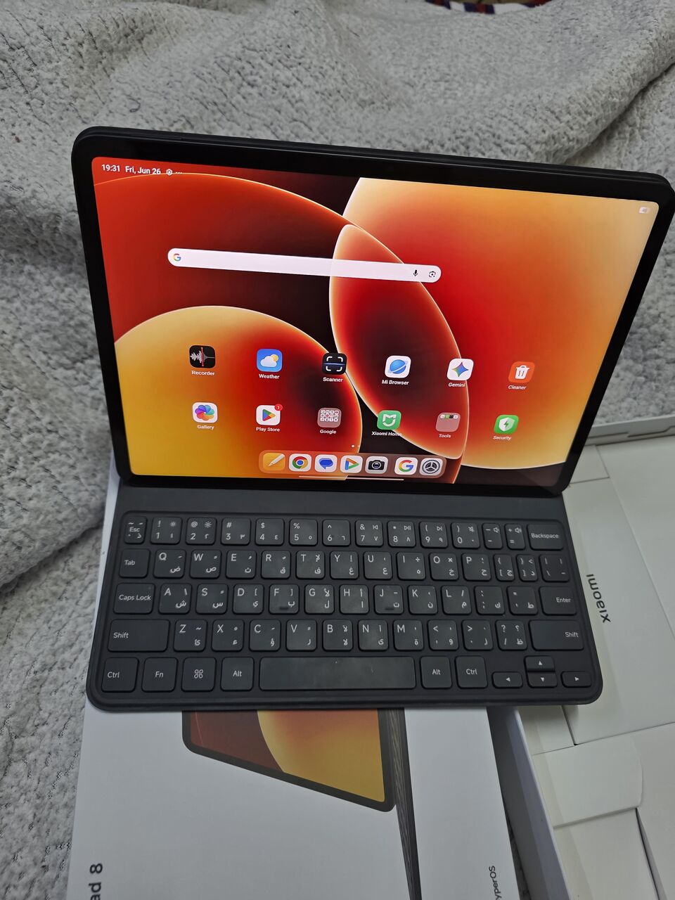 Khobar, Tablet Computers, SAR 1400,  Xiaomi Pad 8 256gb 8gb Ram With Keyboard Same Brand New