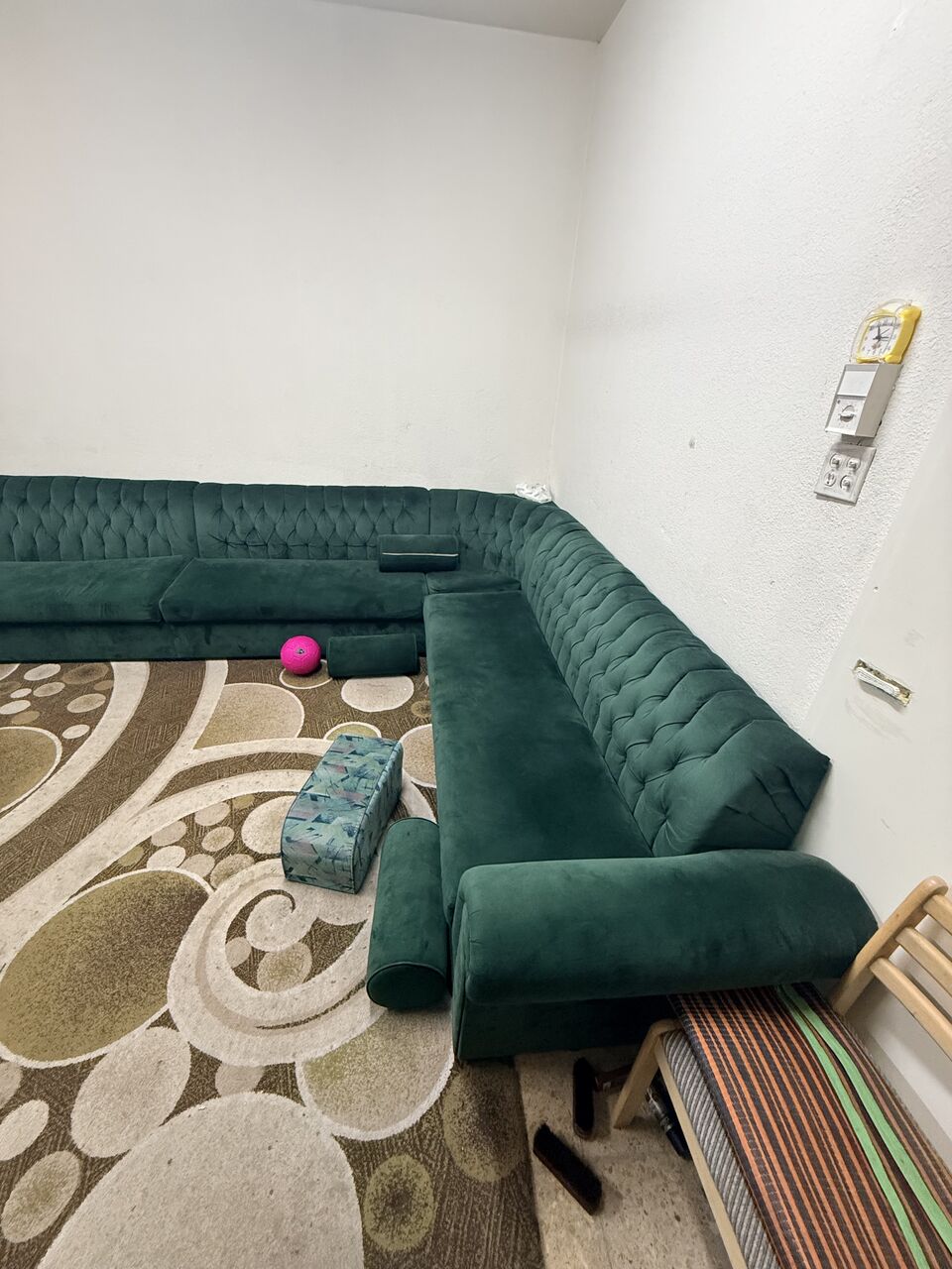 Jubail, Furniture, SAR 850,  Household Items For Sale Sofa, Double Bed Set With Matres & Double Matres