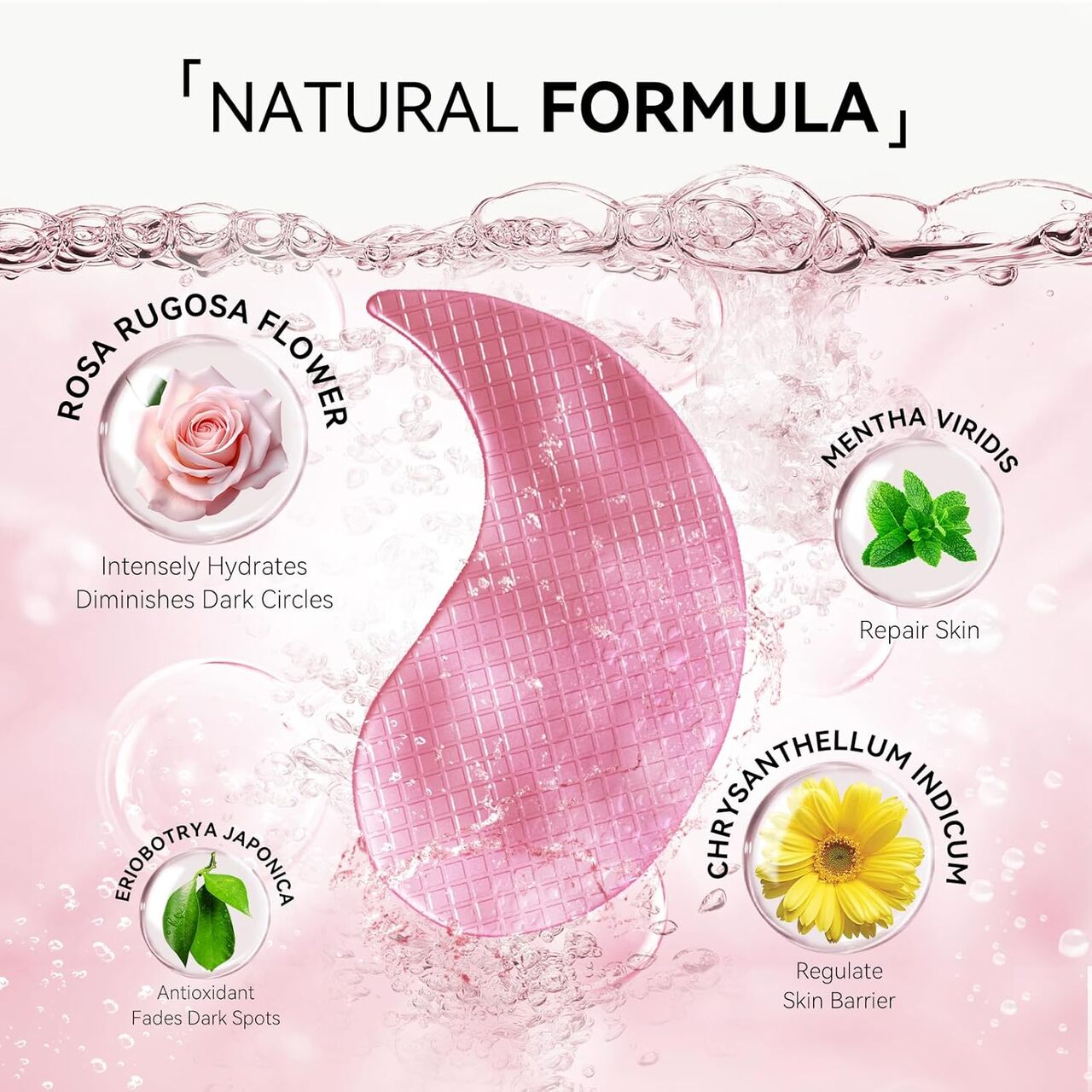 New York, General, BREYLEE Flamingo Pink Eye Mask&ndash;60 Pcs-Puffy Eyes And Dark Circles Treatments&ndash;Look Younger